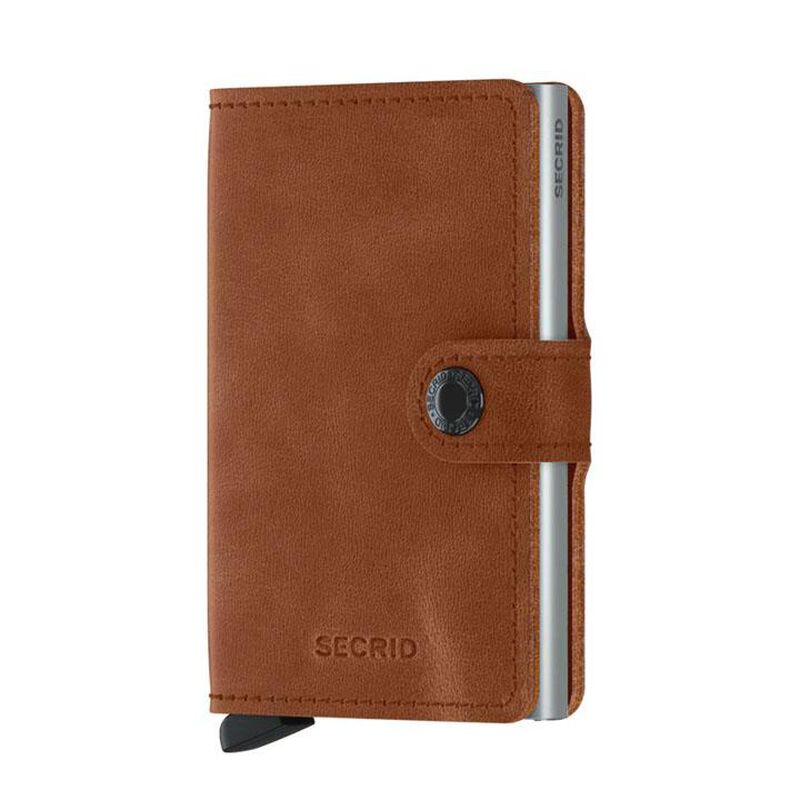 Secrid Miniwallet Vintage Cognac Silver image number 0